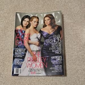 Vogue Magazine Featuring The Presley Women - August 2004